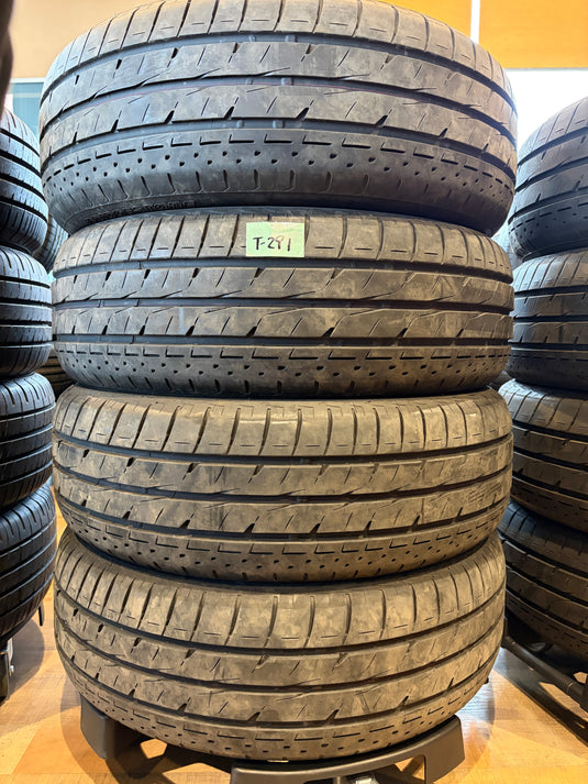 T-291ブリヂストンLUFT  RVⅡ215/60Ｒ17夏タイヤ