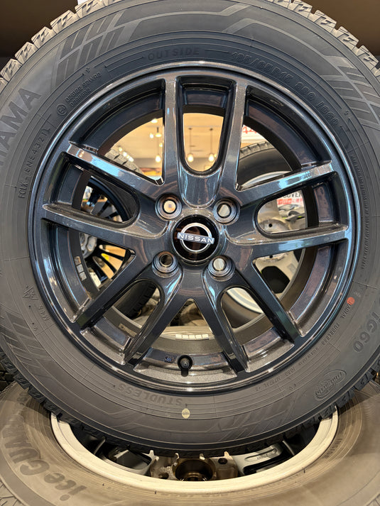 F15-0091 ヨコハマ ｱｲｽｶﾞｰﾄﾞ　IG60 185/65Ｒ15 スタッドレス 13系ﾉｰﾄ