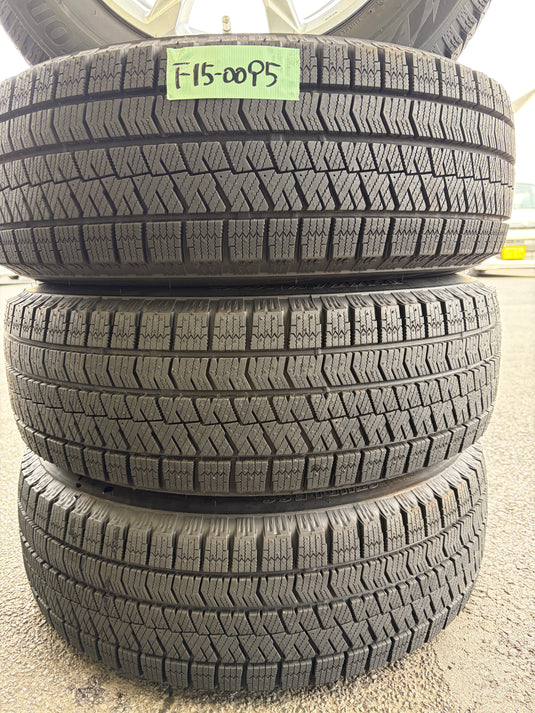 F15-0095 ブリヂストン ﾌﾞﾘｻﾞｯｸ　VRX2 195/65R15 スタッドレス 30系ﾌﾟﾘｳｽ