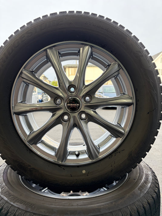 F16-0066 ブリヂストン ﾌﾞﾘｻﾞｯｸ　VRX2 215/60R16 スタッドレス ｳﾞｪｾﾞﾙ