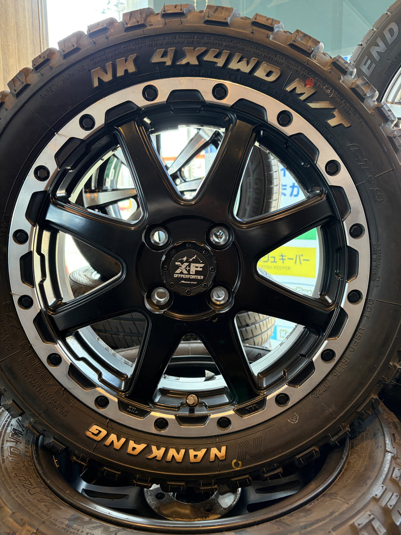 ギャラリービューアに画像をロードする, K15-0047 ナンカン NK 4X4WD M/T 165/60R15 夏タイヤ ﾊｽﾗｰ
