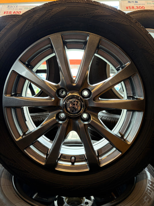 F15-0096 ヨコハマ ﾌﾞﾙｰｱｰｽRV　RV03ck 175/65R15 夏タイヤ ﾎﾟﾙﾃ、ｱｸｱ
