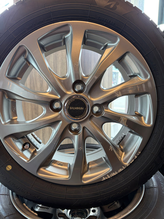 F14-0049 ブリヂストン ｴｺﾋﾟｱ　NH200C 165/65R14 夏タイヤ ﾀﾝｸ、ﾙｰﾐｰ、ｼﾞｬｽﾃｨ