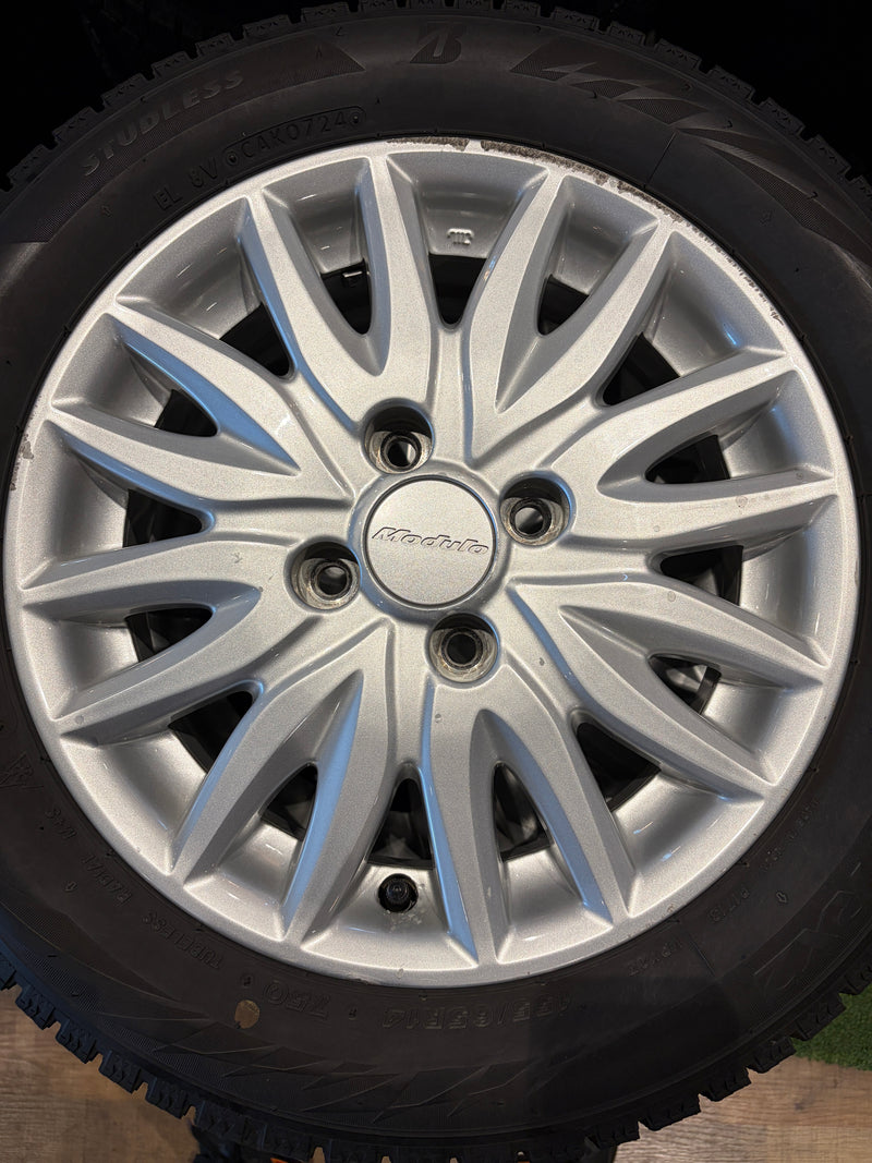 ギャラリービューアに画像をロードする, K14-0097 ブリヂストン ﾌﾞﾘｻﾞｯｸ　VRX2 155/65R14 スタッドレス ﾎﾝﾀﾞ車
