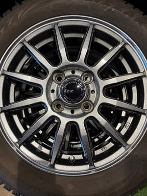 K14-0098 ブリヂストン ﾌﾞﾘｻﾞｯｸ　VRX2 155/65R14 スタッドレス 軽自動車etc