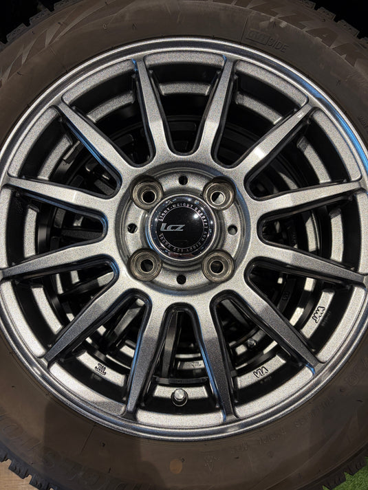 K14-0098 ブリヂストン ﾌﾞﾘｻﾞｯｸ　VRX2 155/65R14 スタッドレス 軽自動車etc