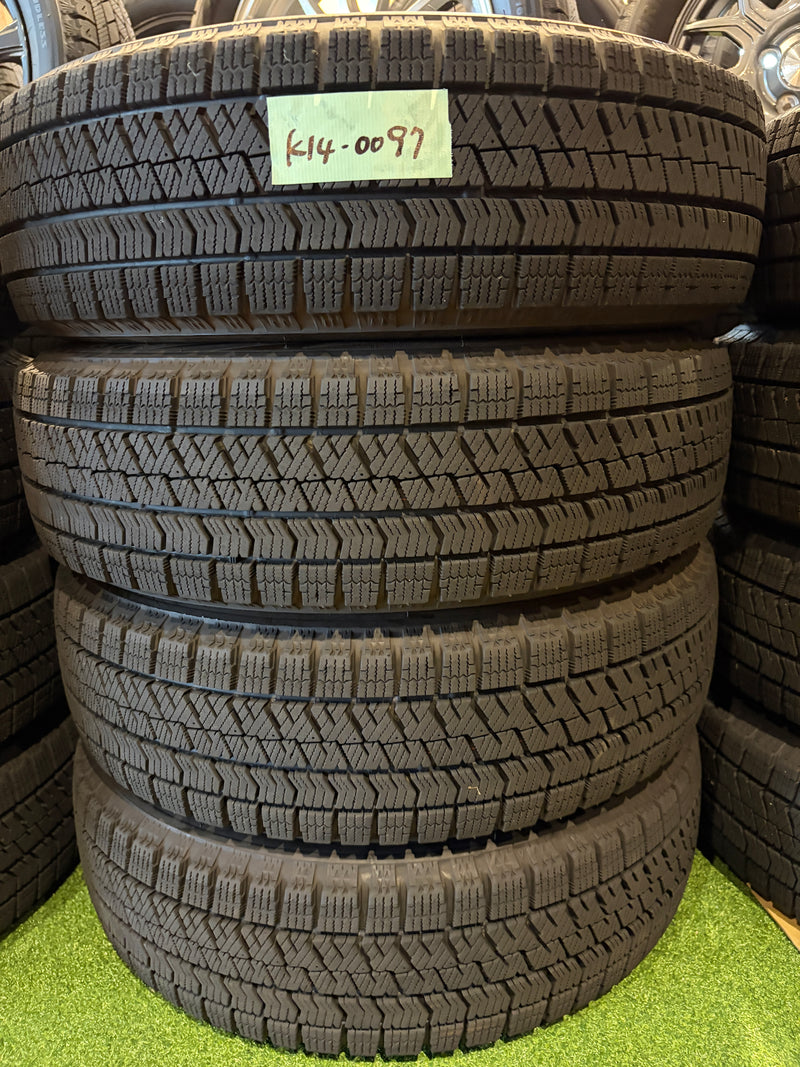 ギャラリービューアに画像をロードする, K14-0098 ブリヂストン ﾌﾞﾘｻﾞｯｸ　VRX2 155/65R14 スタッドレス 軽自動車etc
