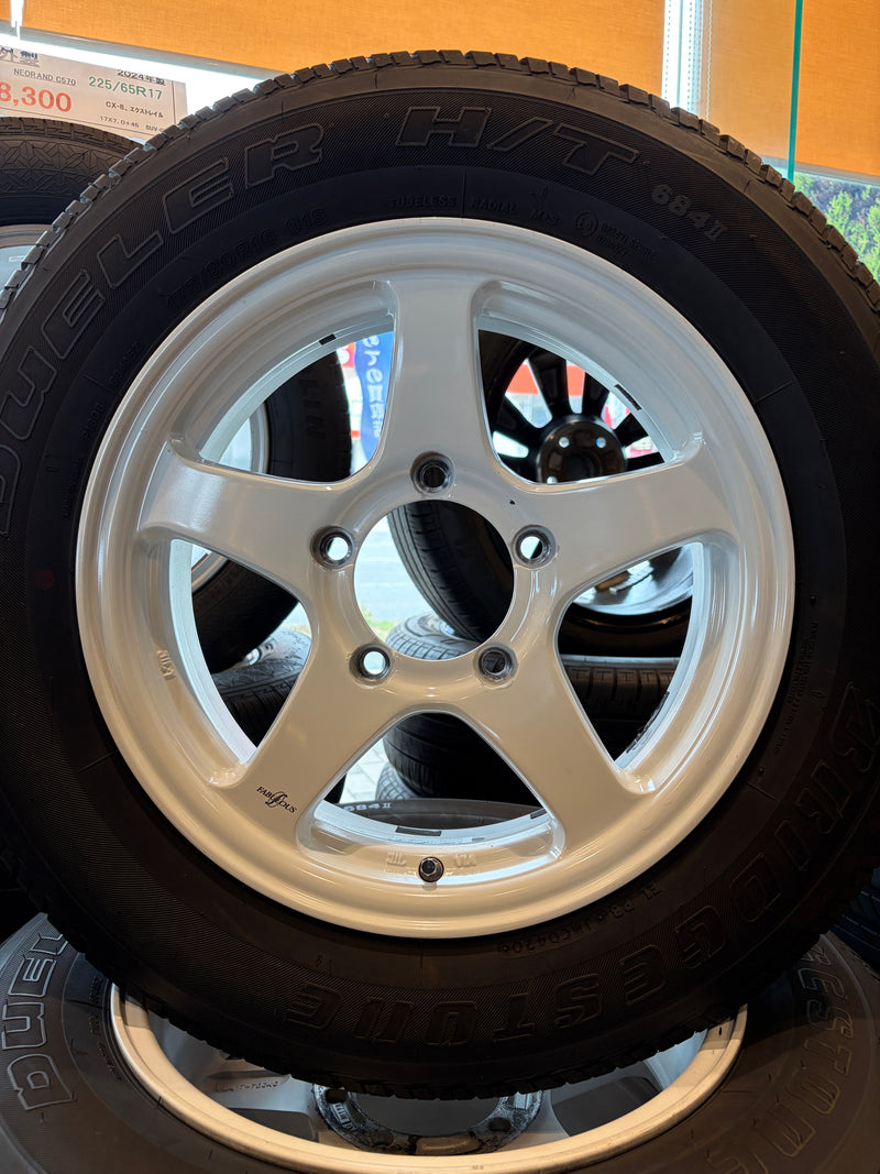 ギャラリービューアに画像をロードする, K15-0051 ブリヂストン DUELER H/T 684Ⅱ 175/80R16 夏タイヤ ｼﾞﾑﾆｰ
