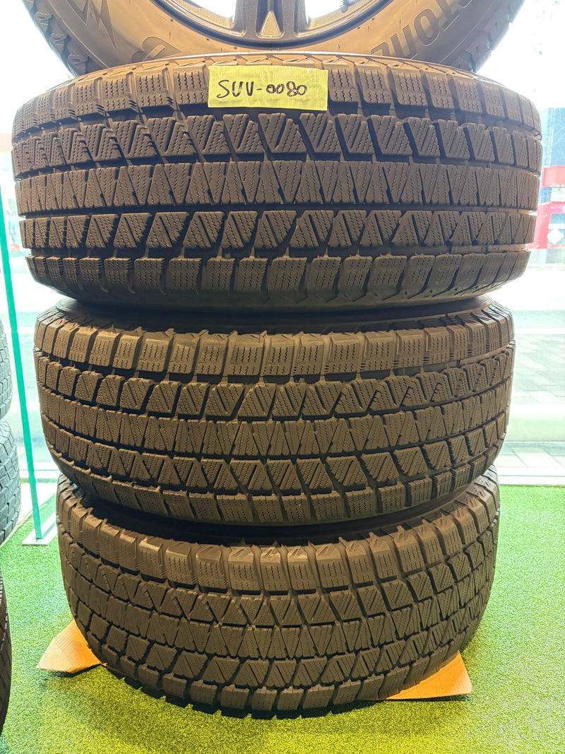 ギャラリービューアに画像をロードする, SUV-0080 ブリヂストン ﾌﾞﾘｻﾞｯｸ　DM-V3 265/65R17 スタッドレス ﾊｲﾗｯｸｽ､ﾌﾟﾗﾄﾞ

