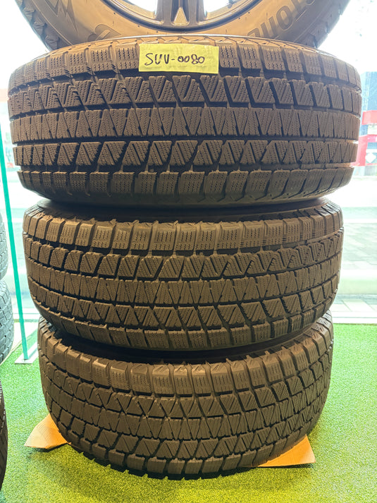 SUV-0080 ブリヂストン ﾌﾞﾘｻﾞｯｸ　DM-V3 265/65R17 スタッドレス ﾊｲﾗｯｸｽ､ﾌﾟﾗﾄﾞ
