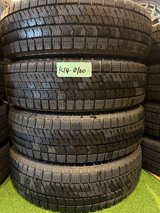 K14-0100 ブリヂストン ﾌﾞﾘｻﾞｯｸ　VRX2 155/65R14 スタッドレス 軽自動車etc