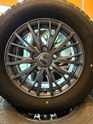 F15-0097 グッドイヤー ｱｲｽﾅﾋﾞ7 195/65R15 スタッドレス C26ｾﾚﾅなど
