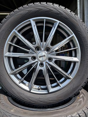 F18-0017 ヨコハマ ｱｲｽｶﾞｰﾄﾞ　G075 225/55R18 スタッドレス ﾚｲﾊﾞｯｸ