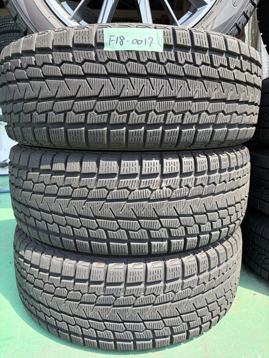 F18-0017 ヨコハマ ｱｲｽｶﾞｰﾄﾞ　G075 225/55R18 スタッドレス ﾚｲﾊﾞｯｸ