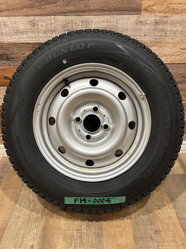 V-0001 ダンロップ　ﾁﾗｼ スタッドレス ｳｨﾝﾀｰﾏｯｸｽ　SV01 165Ｒ14　6Ｐ