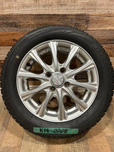 Ｋ14-0008ブリヂストン　ブリザックＶＲＸ　155/65Ｒ14