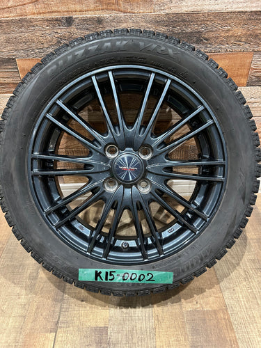 Ｋ15-0002ブリヂストン　ブリザックＶＲＸ　165/55Ｒ15