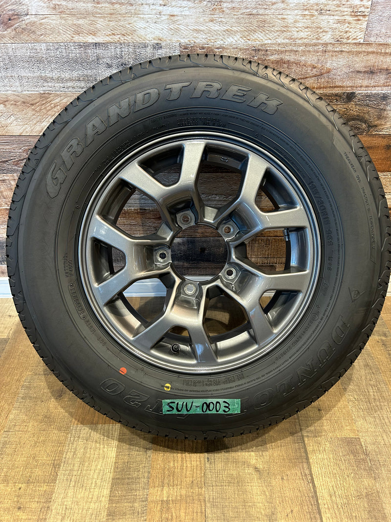 ギャラリービューアに画像をロードする, SUV-0003 ダンロップ 夏タイヤ ｸﾞﾗﾝﾄﾚｯｸ　AT20 195/80Ｒ15
