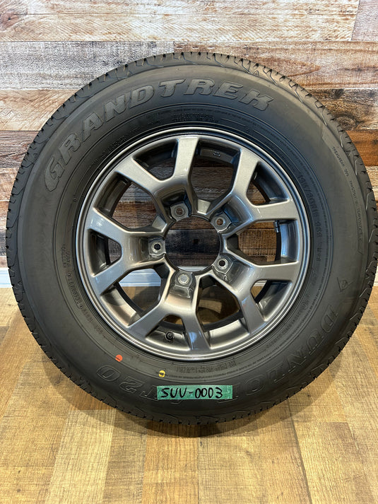 SUV-0003 ダンロップ 夏タイヤ ｸﾞﾗﾝﾄﾚｯｸ　AT20 195/80Ｒ15