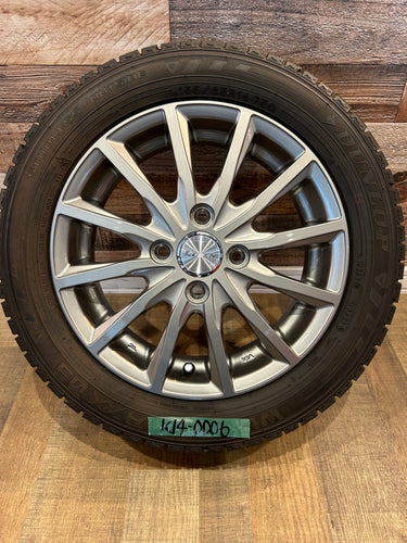 Ｋ14-0006ダンロップ　ウィンターマックスWM03　155/65Ｒ14