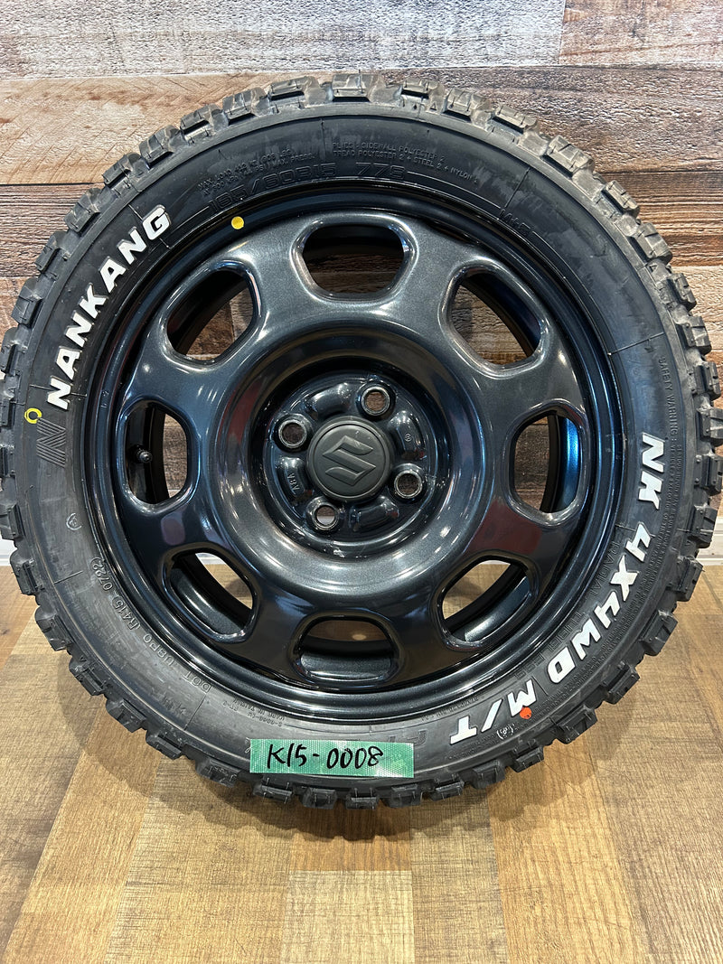 ギャラリービューアに画像をロードする, K15-0008 ナンカン 夏タイヤ ＮＫ　4Ｘ4ＷＤ　M/T 165/60Ｒ15
