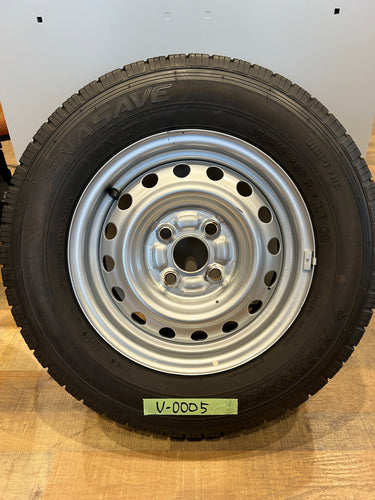 V-0005 ダンロップ 夏タイヤ ｴﾅｾｰﾌﾞ　VAN01 165Ｒ13　6Ｐ
