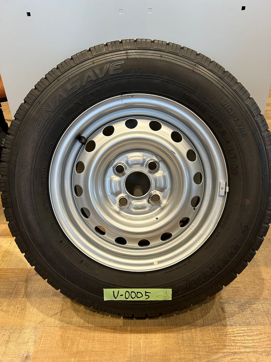 V-0005 ダンロップ 夏タイヤ ｴﾅｾｰﾌﾞ　VAN01 165Ｒ13　6Ｐ