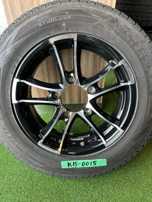 K15-0015ダンロップｳｨﾝﾀｰﾏｯｸｽ　SJ8175/80Ｒ16スタッドレス