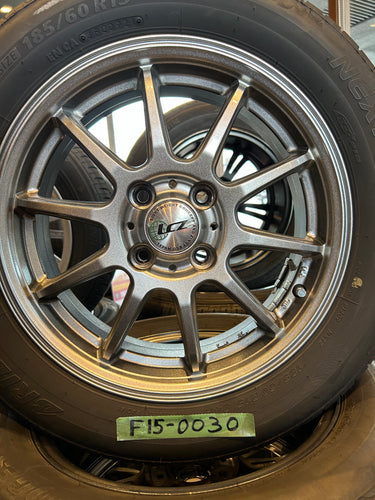 F15-0030ブリヂストンネクストリー185/60Ｒ15夏タイヤ