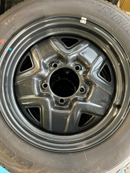 K15-0024 ブリヂストン ﾃﾞｭｰﾗｰ H/T684Ⅱ 175/80Ｒ16 夏タイヤ ｼﾞﾑﾆｰ