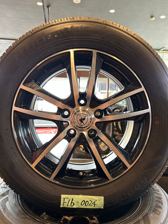 F16-0024 グッドイヤー 夏タイヤ Efficient 205/65Ｒ16