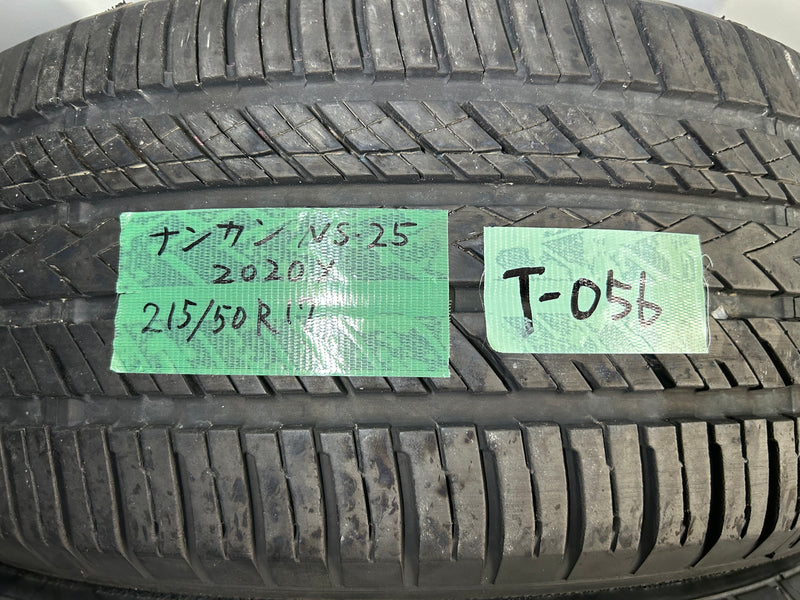 ギャラリービューアに画像をロードする, T-056ナンカンNS25215/50Ｒ17 夏タイヤ
