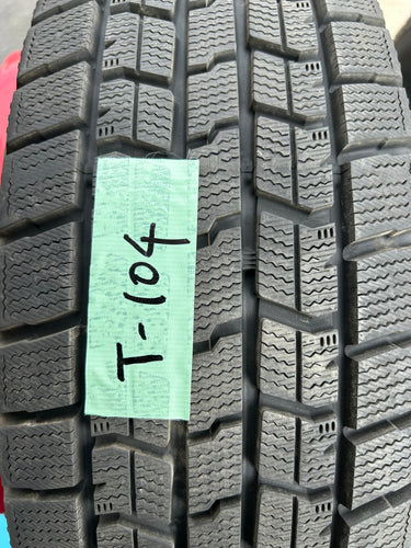 T-104グッドイヤーｱｲｽﾅﾋﾞ　7195/65Ｒ15 スタッドレス