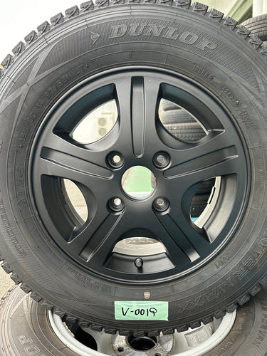 V-0019ダンロップｳｨﾝﾀｰﾏｯｸｽ　SV01165/80Ｒ14スタッドレス