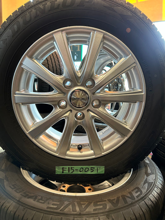 F15-0051ダンロップｴﾅｾｰﾌﾞRV505195/65Ｒ15夏タイヤ