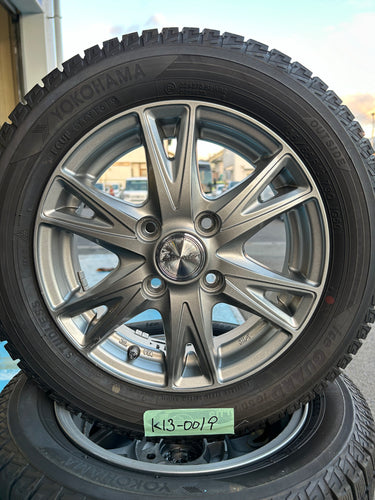 K13-0019ヨコハマｱｲｽｶﾞｰﾄﾞ　IG50ﾌﾟﾗｽ155/65Ｒ13スタッドレス