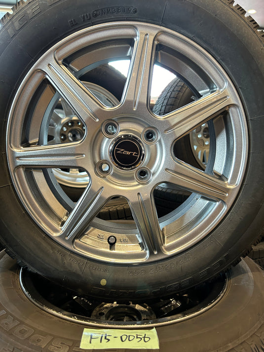 F15-0056オートバックスｱｲｽ　ｴｽﾎﾟﾙﾃ175/65Ｒ15スタッドレス