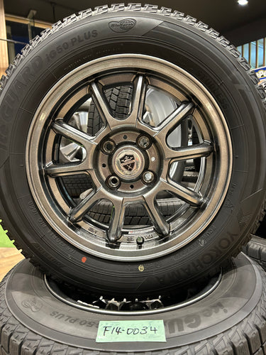 F14-0034ヨコハマｱｲｽｶﾞｰﾄﾞ　iG50ﾌﾟﾗｽ165/70Ｒ14スタッドレス