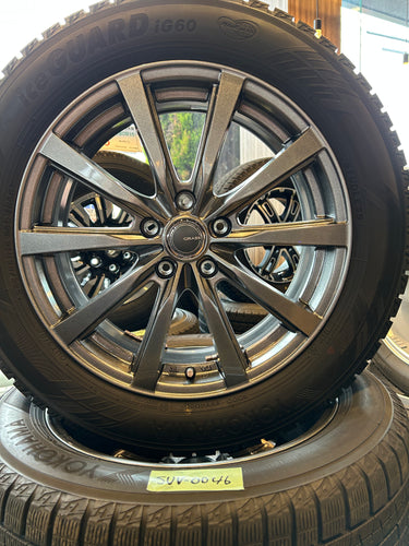 SUV-0046ヨコハマｱｲｽｶﾞｰﾄﾞ　IG60225/55Ｒ18スタッドレス