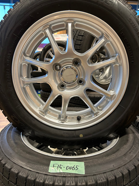 F15-0065ブリヂストンﾌﾞﾘｻﾞｯｸ　VRX2175/65Ｒ15スタッドレス