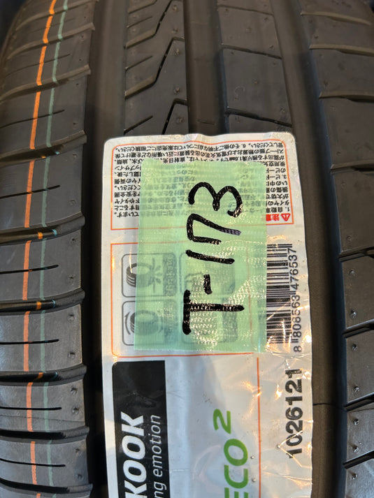 T-173 ハンコック 夏タイヤ KINERGY　ｴｺ2 165/45Ｒ15