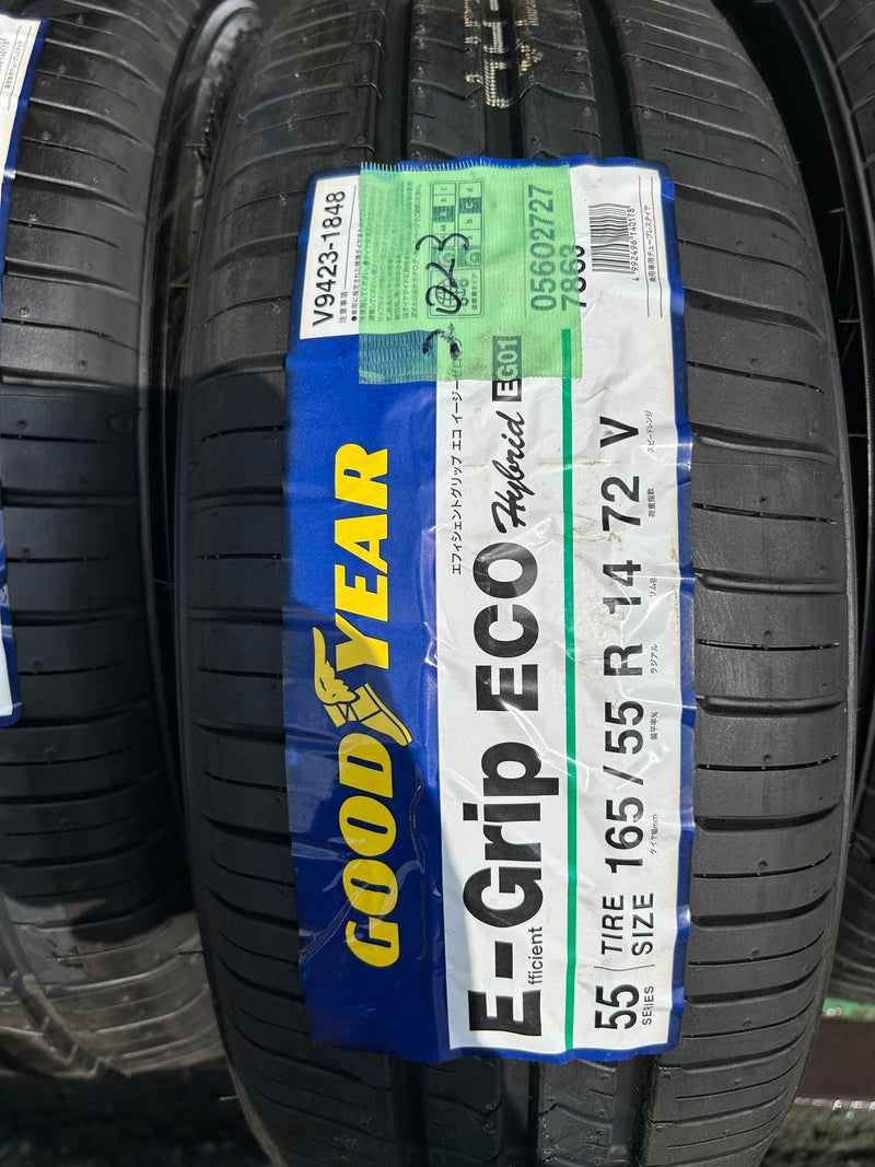 ギャラリービューアに画像をロードする, T-202グッドイヤーE-Grip ECO165/55Ｒ14 夏タイヤ
