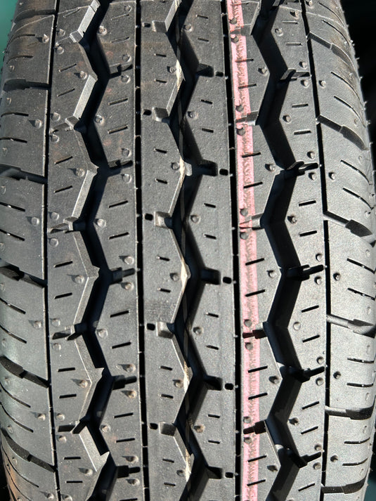 T-203 ブリヂストン 夏タイヤ RD613　ﾊﾞﾝ用ｲﾝﾁｱｯﾌﾟ 145/80Ｒ13