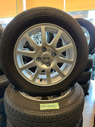 F14-0042 ダンロップ 夏タイヤ ﾃﾞｼﾞﾀｲﾔ 165/70Ｒ14