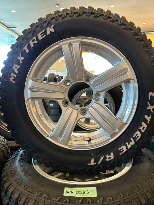 K15-0035 海外製 夏タイヤ ｴｸｽﾄﾘｰﾑ　R/T　ﾏｯﾄT 175/80Ｒ16