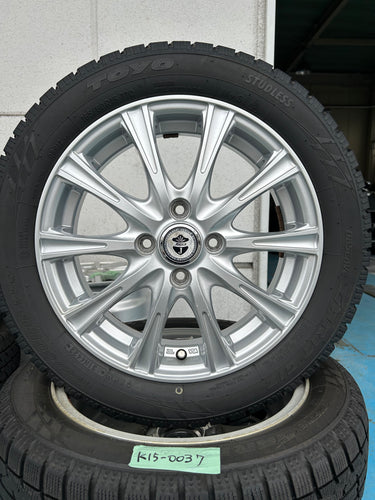 K15-0037トーヨーｶﾞﾘｯﾄ　GIZ165/60Ｒ15スタッドレス