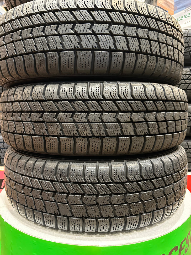 ギャラリービューアに画像をロードする, K14-0077グッドイヤーｱｲｽﾅﾋﾞ8155/65Ｒ14スタッドレス

