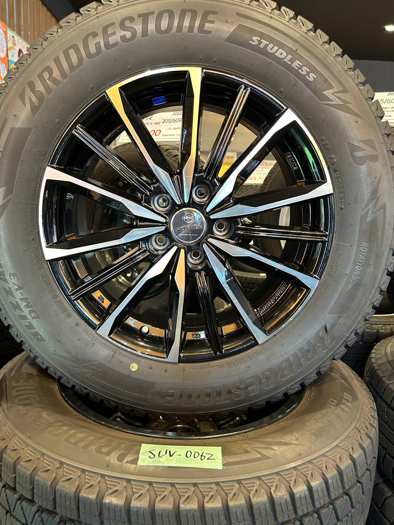 ギャラリービューアに画像をロードする, SUV-0062 ブリヂストン スタッドレス ﾌﾞﾘｻﾞｯｸ　DM-V3 225/65Ｒ17
