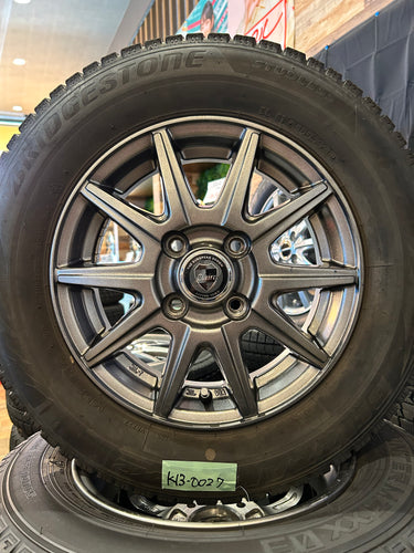 K13-0027ブリヂストンﾌﾞﾘｻﾞｯｸ　VRX2145/80Ｒ13スタッドレス