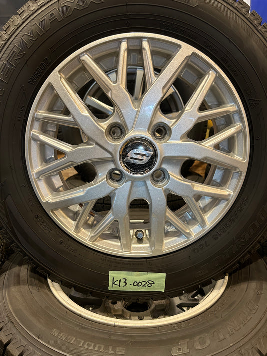 K13-0028ダンロップｳｨﾝﾀｰﾏｯｸｽ　WM02145/80Ｒ13スタッドレス